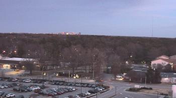 Weather camera view of Chippenham Hospital.