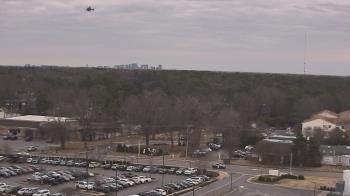 Weather camera view of Chippenham Hospital.