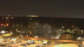 Weather camera view of Chippenham Hospital.