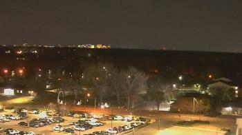 Weather camera view of Chippenham Hospital.