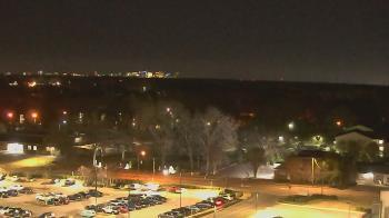 Weather camera view of Chippenham Hospital.