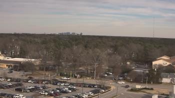 Weather camera view of Chippenham Hospital.