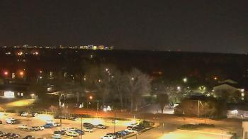 Weather camera view of Chippenham Hospital.