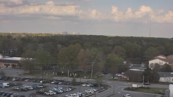 Weather camera view of Chippenham Hospital.