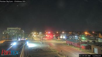 Weather camera view of Childress ISD.
