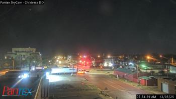 Weather camera view of Childress ISD.