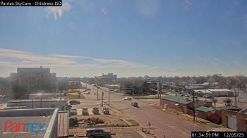 Weather camera view of Childress ISD.