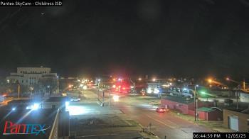 Weather camera view of Childress ISD.