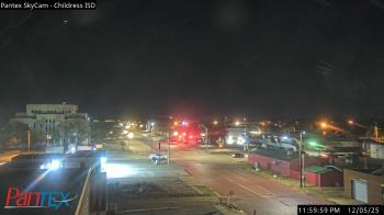 Weather camera view of Childress ISD.