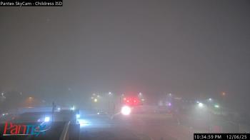 Weather camera view of Childress ISD.