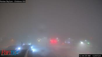Weather camera view of Childress ISD.