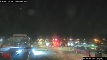 Weather camera view of Childress ISD.