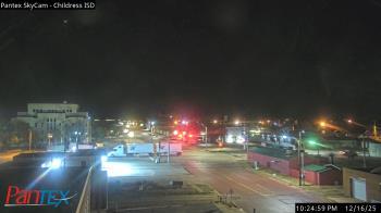 Weather camera view of Childress ISD.