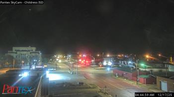 Weather camera view of Childress ISD.
