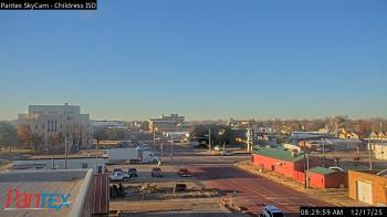 Weather camera view of Childress ISD.