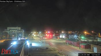 Weather camera view of Childress ISD.