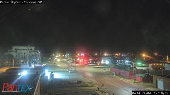 Weather camera view of Childress ISD.