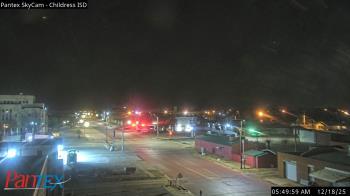 Weather camera view of Childress ISD.