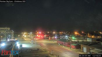 Weather camera view of Childress ISD.