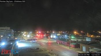 Weather camera view of Childress ISD.