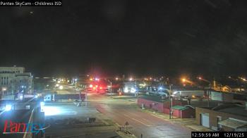 Weather camera view of Childress ISD.