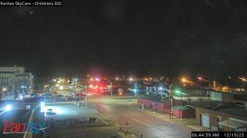 Weather camera view of Childress ISD.