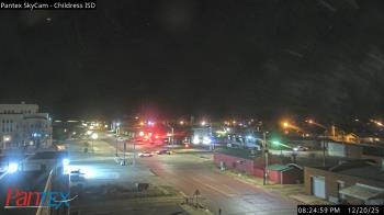 Weather camera view of Childress ISD.