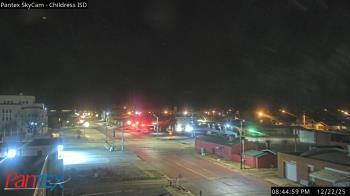 Weather camera view of Childress ISD.