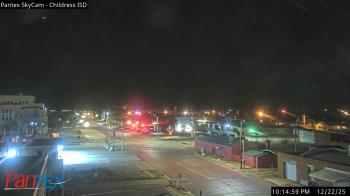 Weather camera view of Childress ISD.