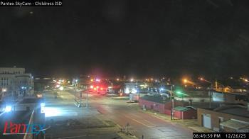 Weather camera view of Childress ISD.
