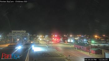 Weather camera view of Childress ISD.
