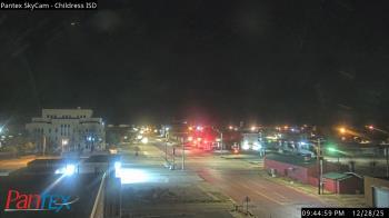 Weather camera view of Childress ISD.