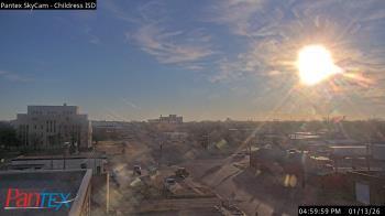 Weather camera view of Childress ISD.