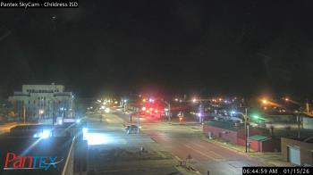 Weather camera view of Childress ISD.