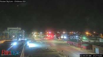 Weather camera view of Childress ISD.