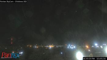 Weather camera view of Childress ISD.