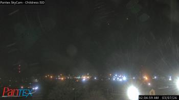 Weather camera view of Childress ISD.