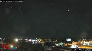 Weather camera view of Childress ISD.