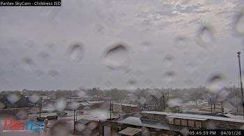 Weather camera view of Childress ISD.