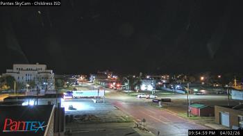 Weather camera view of Childress ISD.