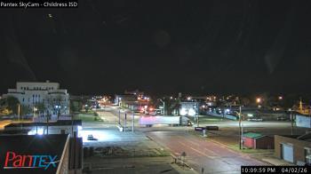 Weather camera view of Childress ISD.