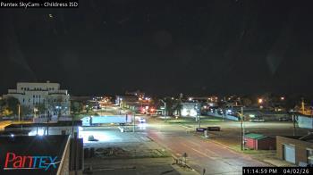 Weather camera view of Childress ISD.