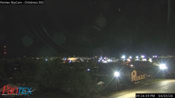 Weather camera view of Childress ISD.