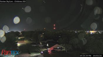 Weather camera view of Childress ISD.