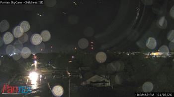 Weather camera view of Childress ISD.