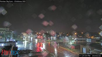 Weather camera view of Childress ISD.
