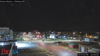 Weather camera view of Childress ISD.