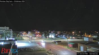 Weather camera view of Childress ISD.