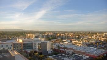 Weather camera view of Chandler Courthouse Plaza.