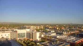 Weather camera view of Chandler Courthouse Plaza.